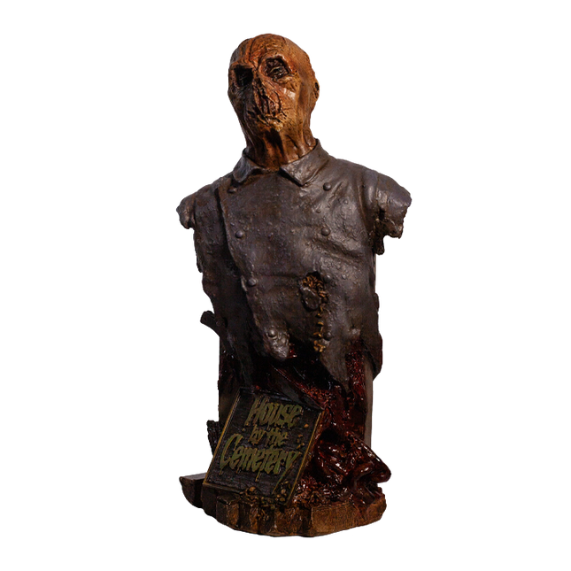 Front view of Dr. Freudstein Bust