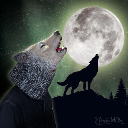 Howling Wolf Mask