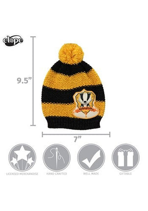 Harry Potter- Toddler Hufflepuff Beanie- measurements