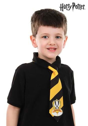 Harry Potter- Hufflepuff Toddler Tie- worn by child model