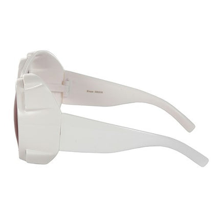 White & Red Hyper Vision Goggles- side view