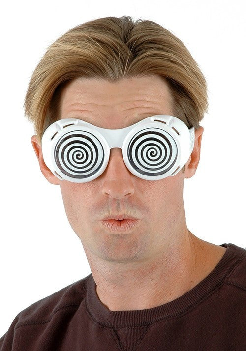 White Hypno Goggles- worn by model