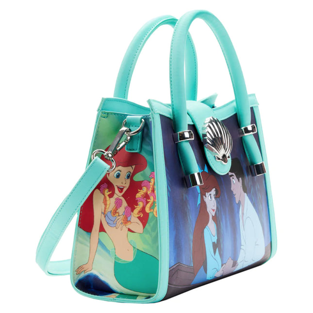 The Little Mermaid Princess Scenes Crossbody Bag- side view