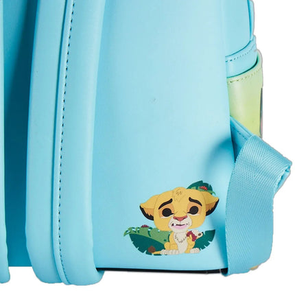 POP! Lion King Pride Rock Mini Backpack- close up back view