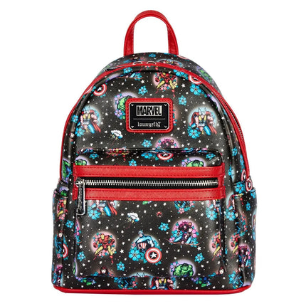 Marvel Avengers Tattoo Mini Backpack- front view