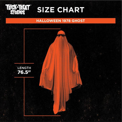 Ghost Costume Size Chart