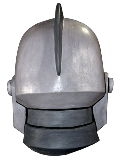 Back view of Iron Giant Mask