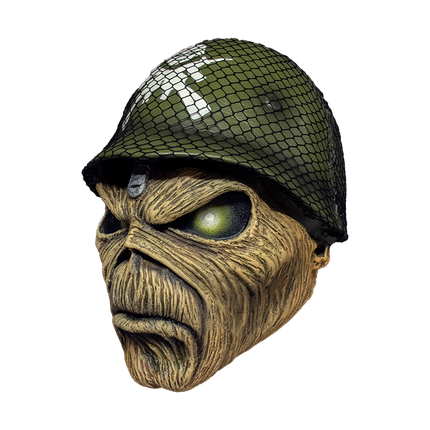 Left-side view of Iron Maiden Mask
