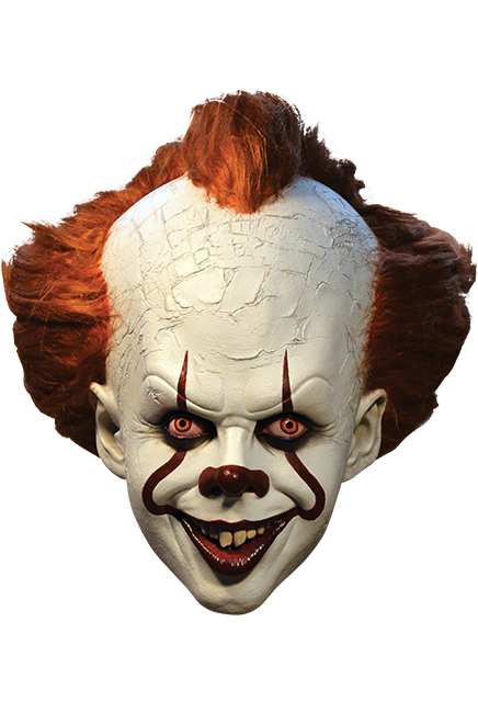 Front view of Pennywise Mask