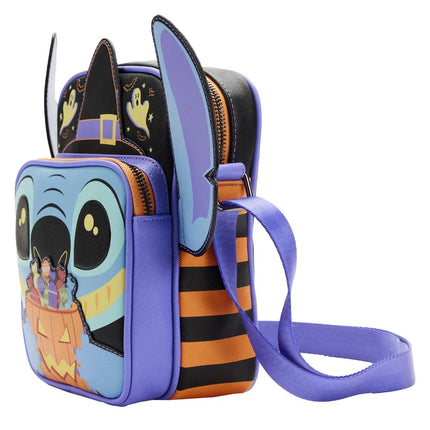 Lilo And Stitch Halloween Candy Glow In The Dark Passport Bag- side view
