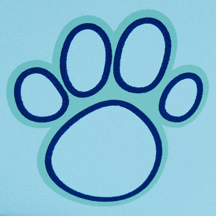 Blues Clues Blue Cosplay Mini Backpack- pawprint up close