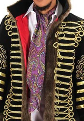 Jimi Hendrix Lightweight Paisley Scarf- worn by model