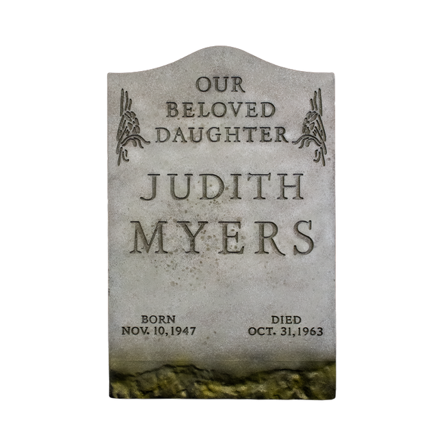 Judith Myers Tombstone Prop