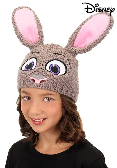 Zootopia- Judy Hopps Knit Beanie- worn by child model