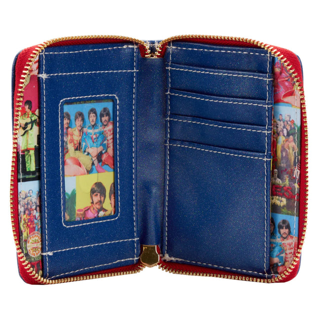 The Beatles Sgt. Pepper's Lonely Hearts Club Band Wallet- inside view