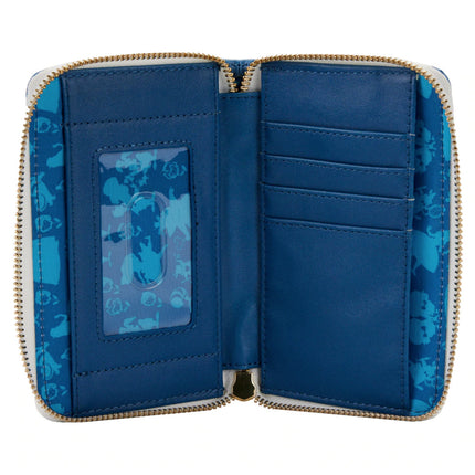Alice In Wonderland Book Wallet- inside view