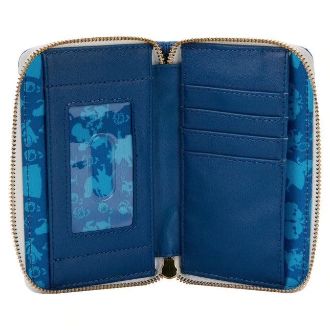 Alice In Wonderland Book Wallet- inside view