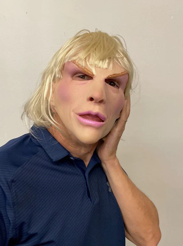Resting Bitch Face Mask- front view