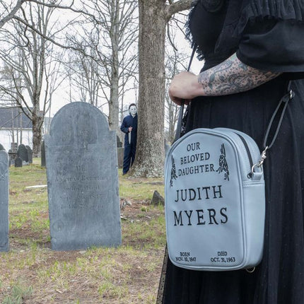 HALLOWEEN-JUDITH MYERS TOMBSTONE BAG carrying