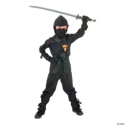 Kids Black Ninja Costume