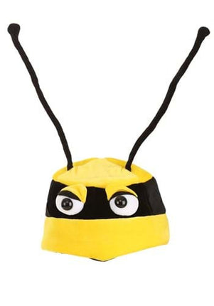 Kids Bumblebee Plush Hat- front view