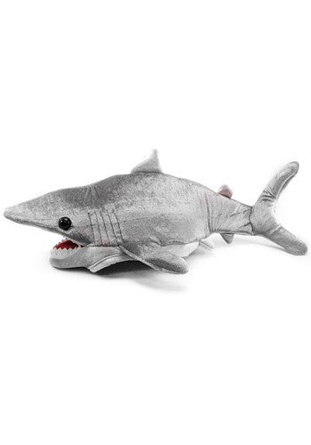 Kids Plush Shark Hat- side view