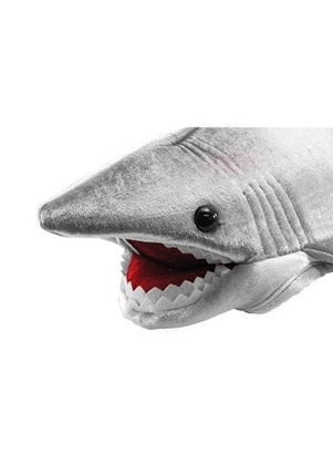 Kids Plush Shark Hat- face up close