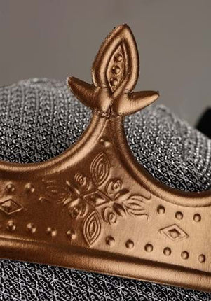 King Arthur Crown & Hood- crown material up close