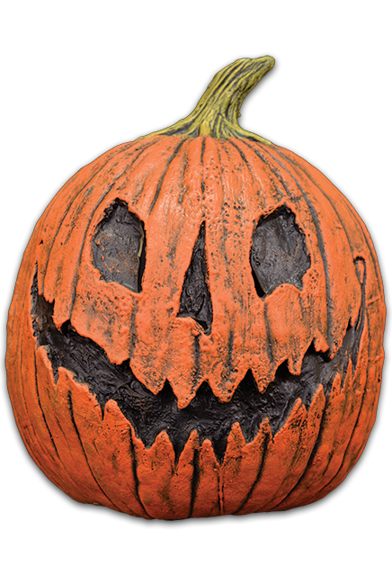 Front view of King Pumpkin Mask