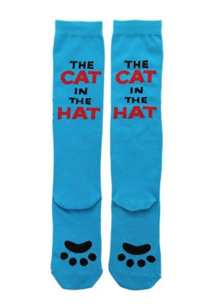 Dr. Seuss- The Cat in the Hat Paws Knee High Socks- back view