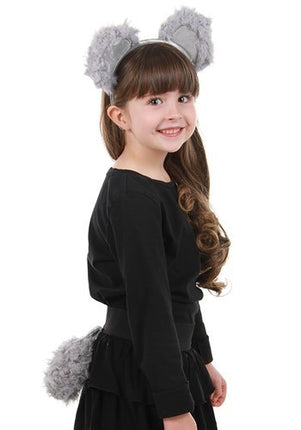 Koala Headband & Tail Kit- worn by child model