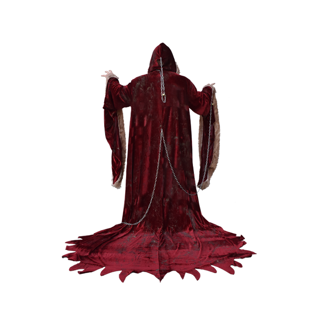 Back view of Krampus Costume