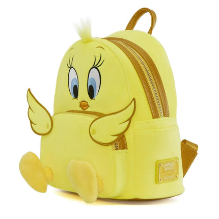 Looney Tunes Tweety Plush Mini Backpack- side view