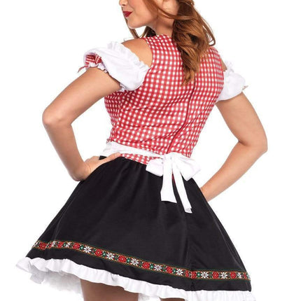 Beer Garden Babe Costume- back view