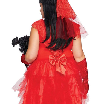 Beetle Bride Costume- plus, back view