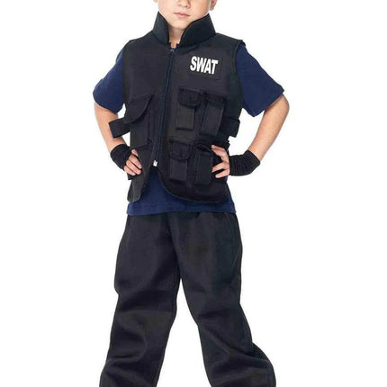 Boy's SWAT Commander Costume- front view