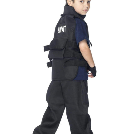 Boy's SWAT Commander Costume- back view