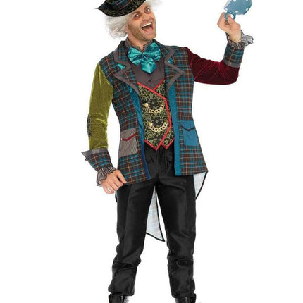 Men's Deluxe Mad Hatter Costume- front view
