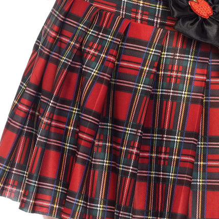 Boarding School Flirt Plus Costume- skirt, up close