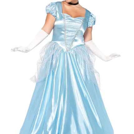 Plus Classic Cinderella Costume- front view