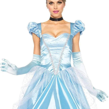 Classic Cinderella Costume- front view up close