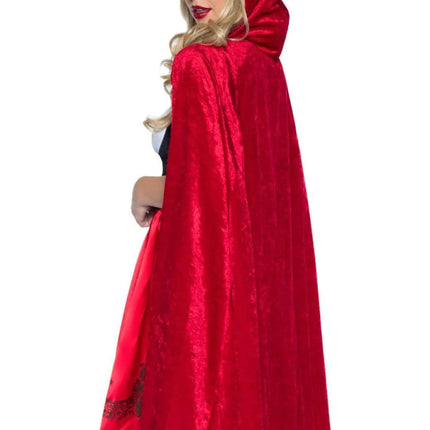 Classic Red Riding Hood Costume- side view