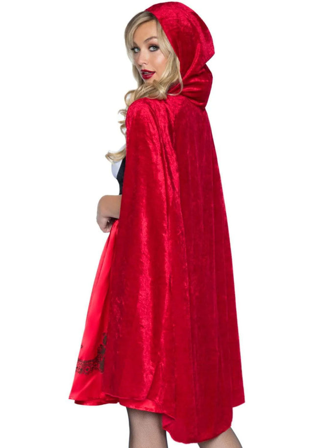 Classic Red Riding Hood Costume- side view