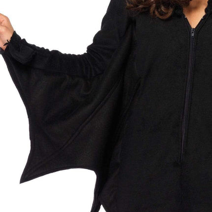 Cozy Bat Costume- sleeve, close up