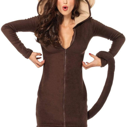 Cozy Monkey Costume- front view