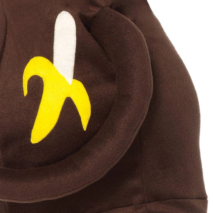 Cozy Monkey Costume- butt, close up