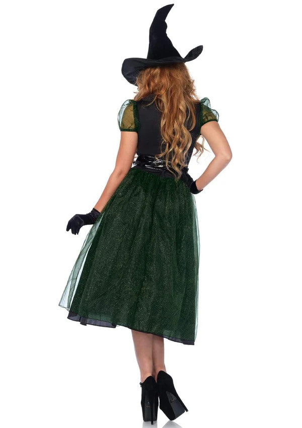 Darling Spellcaster Witch Costume- back view