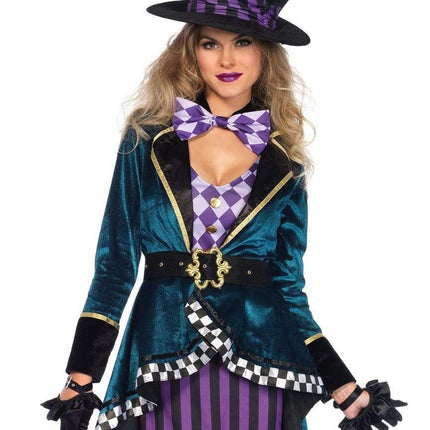 Delightful Mad Hatter Costume- front view