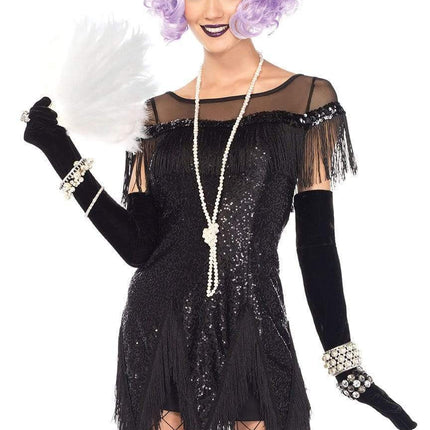 Foxtrot Flirt Flapper Costume- front view