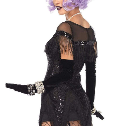 Foxtrot Flirt Flapper Costume- back view